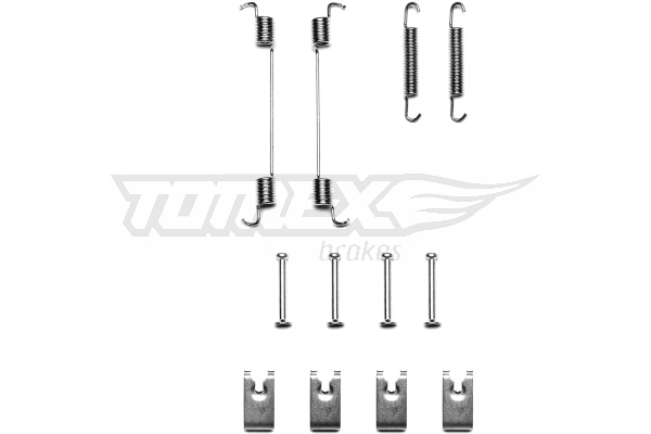 Sada příslušenství, brzdové čelisti TOMEX Brakes